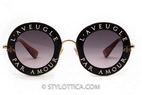 Lunettes de soleil L'aveugle par amour 